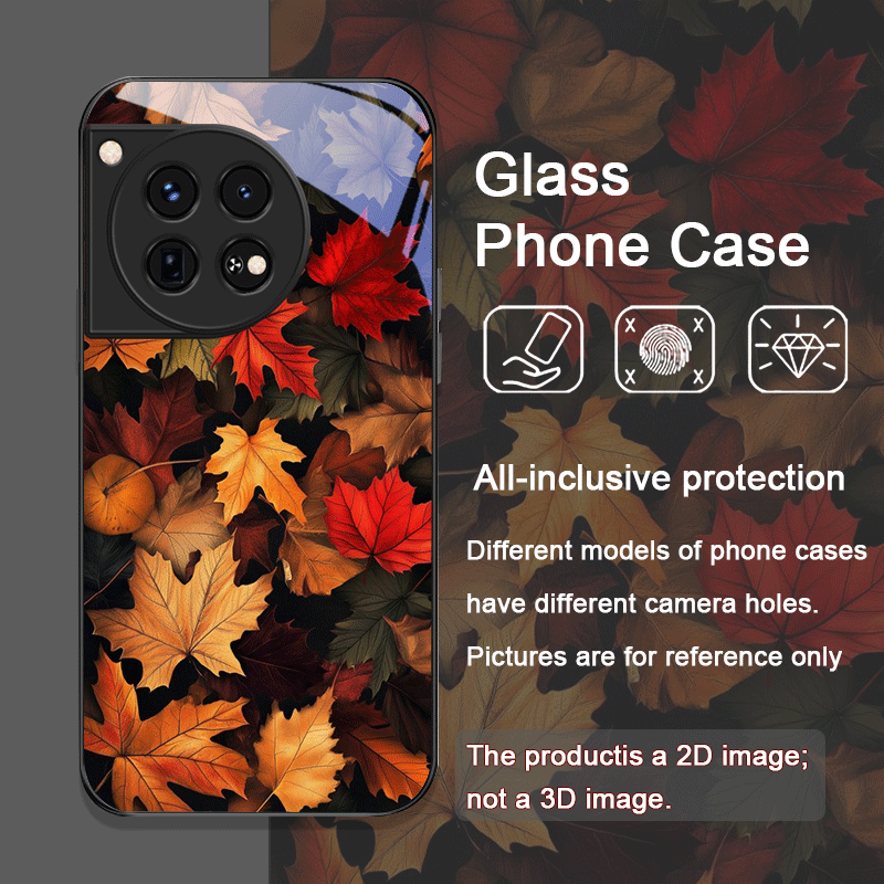 رسمت باليد سقوط مابل ليف نمط ا - مراجعة Phone Cases Oneplus وسعره