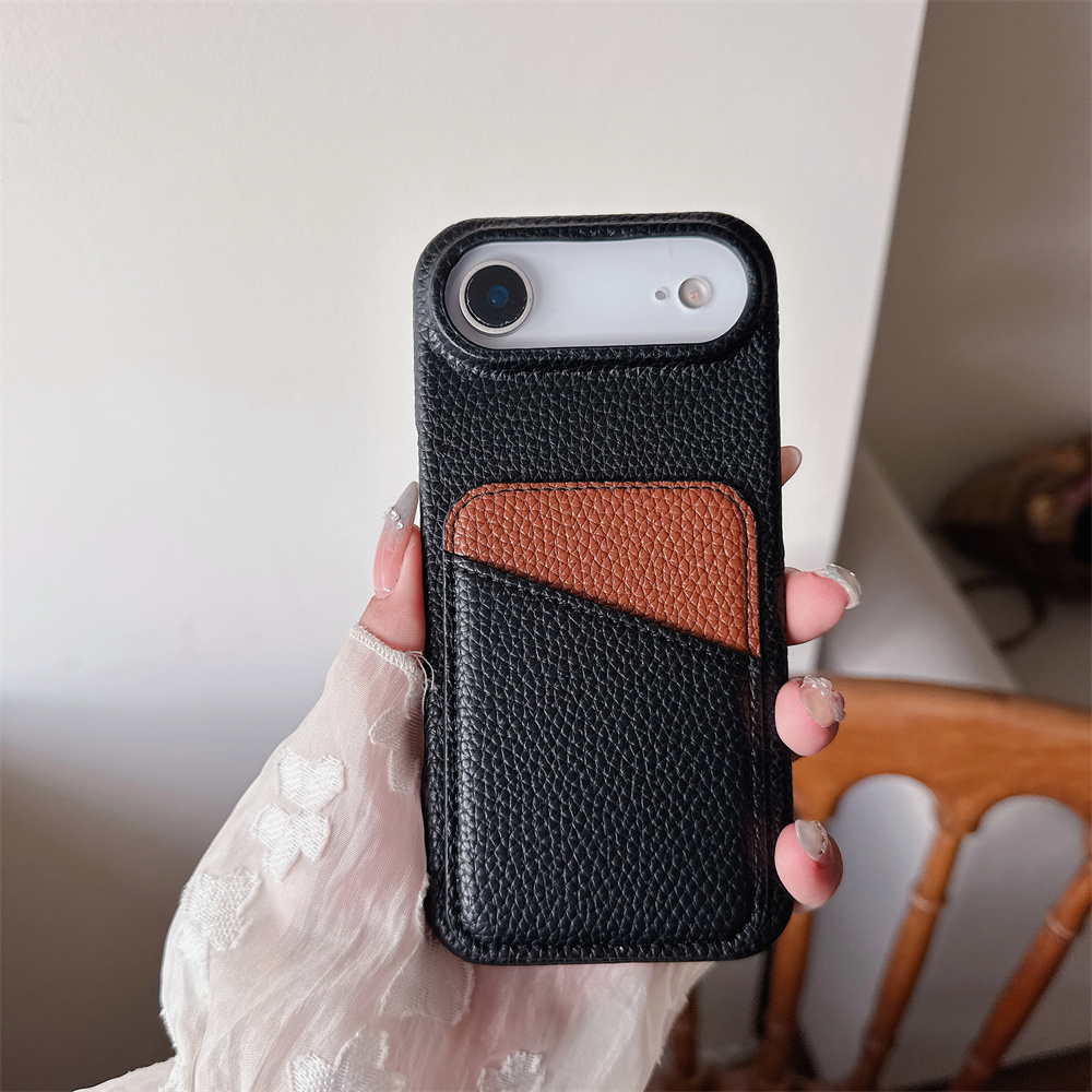 فاخر اللون الاصطدام محفظة جلدي - مراجعة Phone Cases With Wallet On Back وسعره
