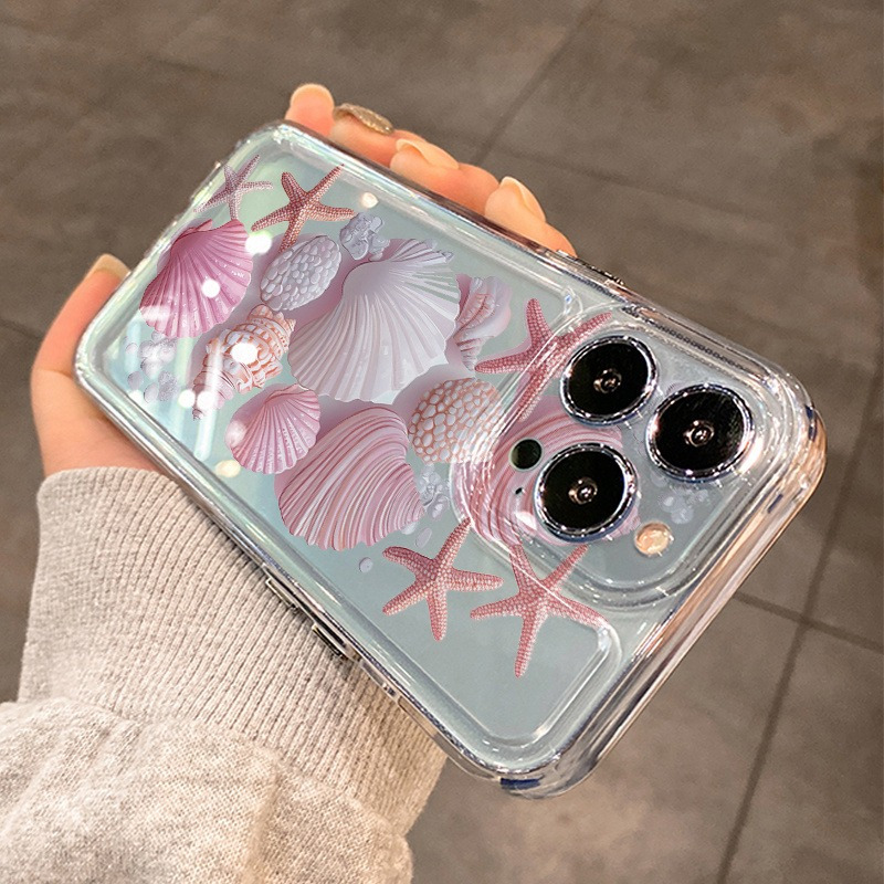 غطاء هاتف عصري بتصميم صدفة الب - مراجعة Phone Cases Pink وسعره