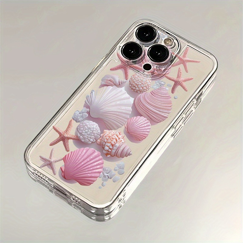 غطاء هاتف عصري بتصميم صدفة الب - مراجعة Phone Cases Pink وسعره