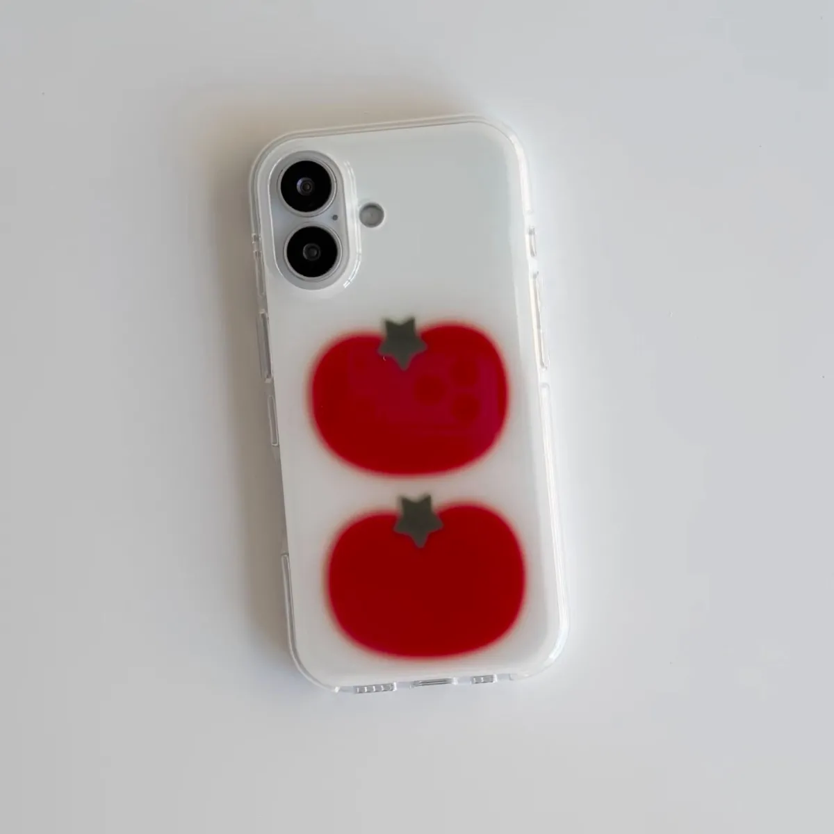 الكورية Ins اثنين تيد الطماطم  - مراجعة Phone Cases Kawaii وسعره