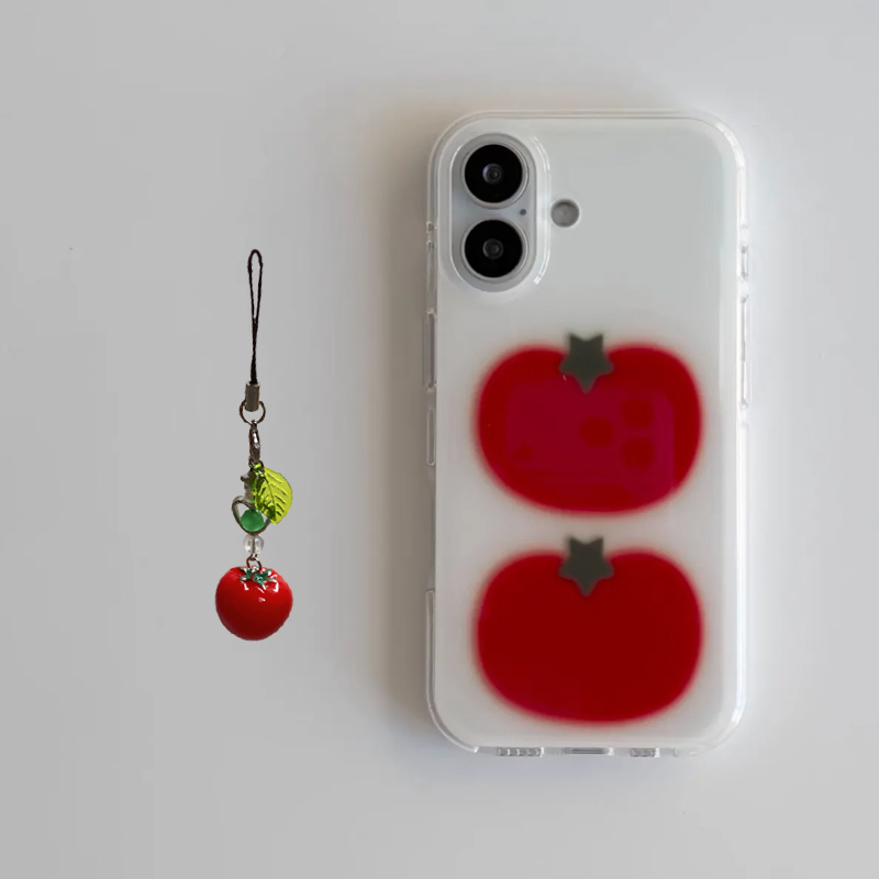 الكورية Ins اثنين تيد الطماطم  - مراجعة Phone Cases Kawaii وسعره
