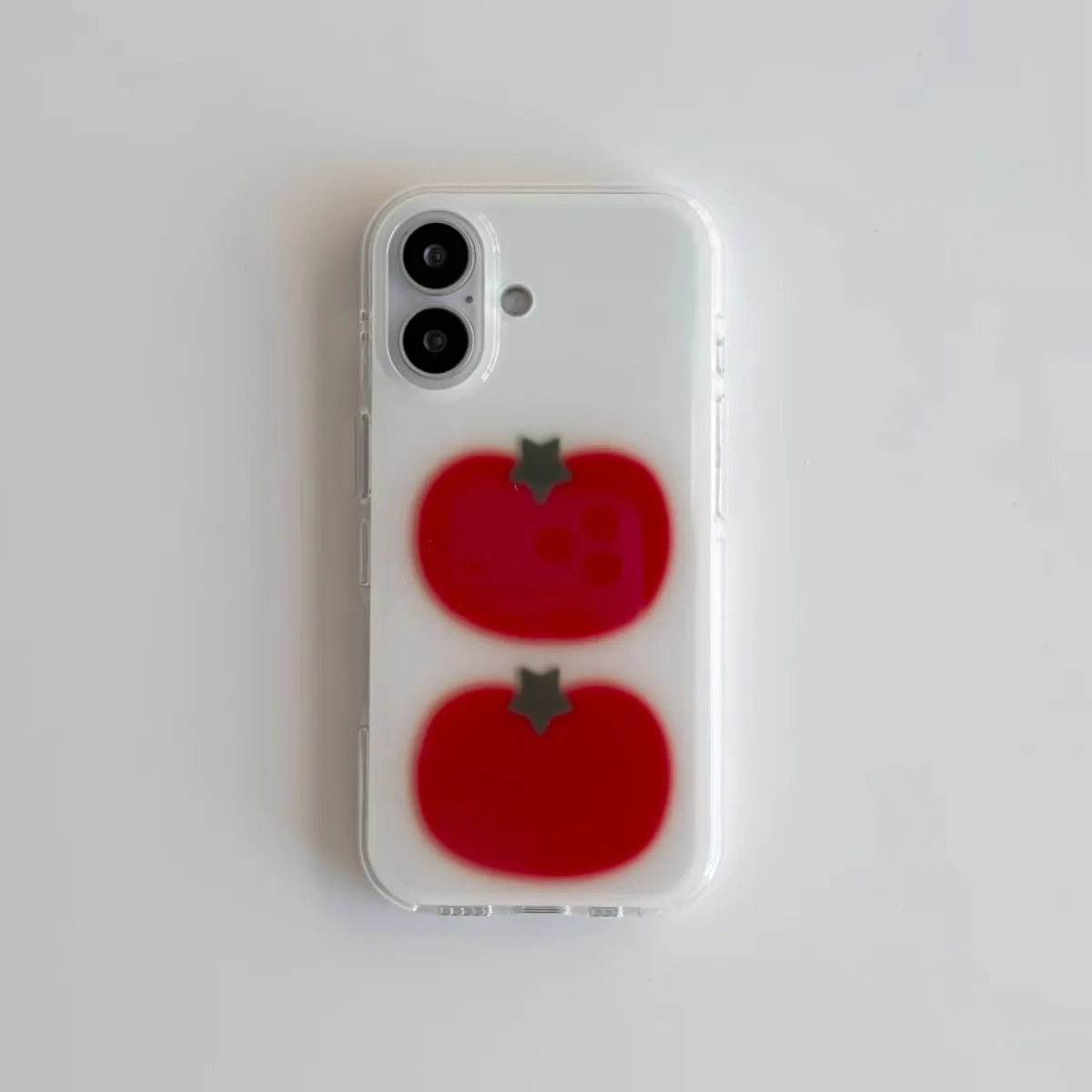 الكورية Ins اثنين تيد الطماطم  - مراجعة Phone Cases Kawaii وسعره