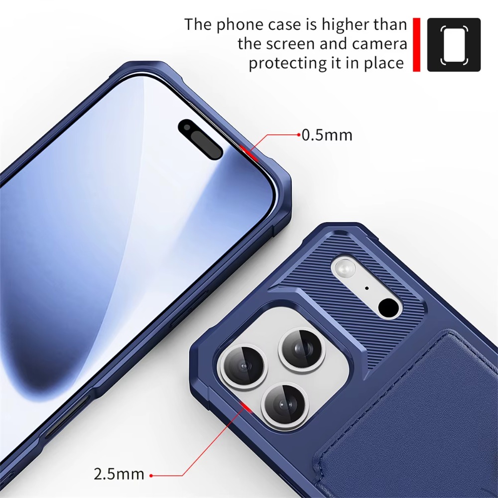 حافظة هاتف محفظة حامل بطاقة له - مراجعة Phone Cases With Wallet On Back وسعره