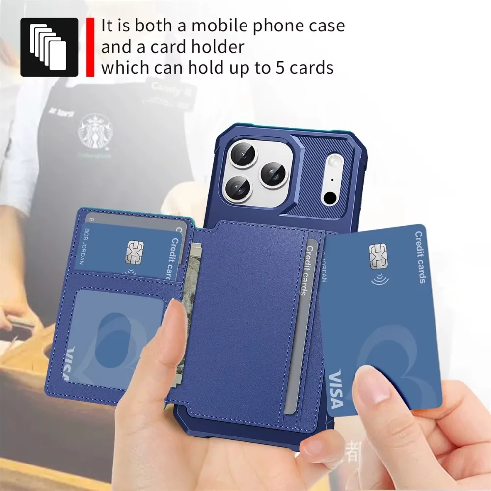 حافظة هاتف محفظة حامل بطاقة له - مراجعة Phone Cases With Wallet On Back وسعره