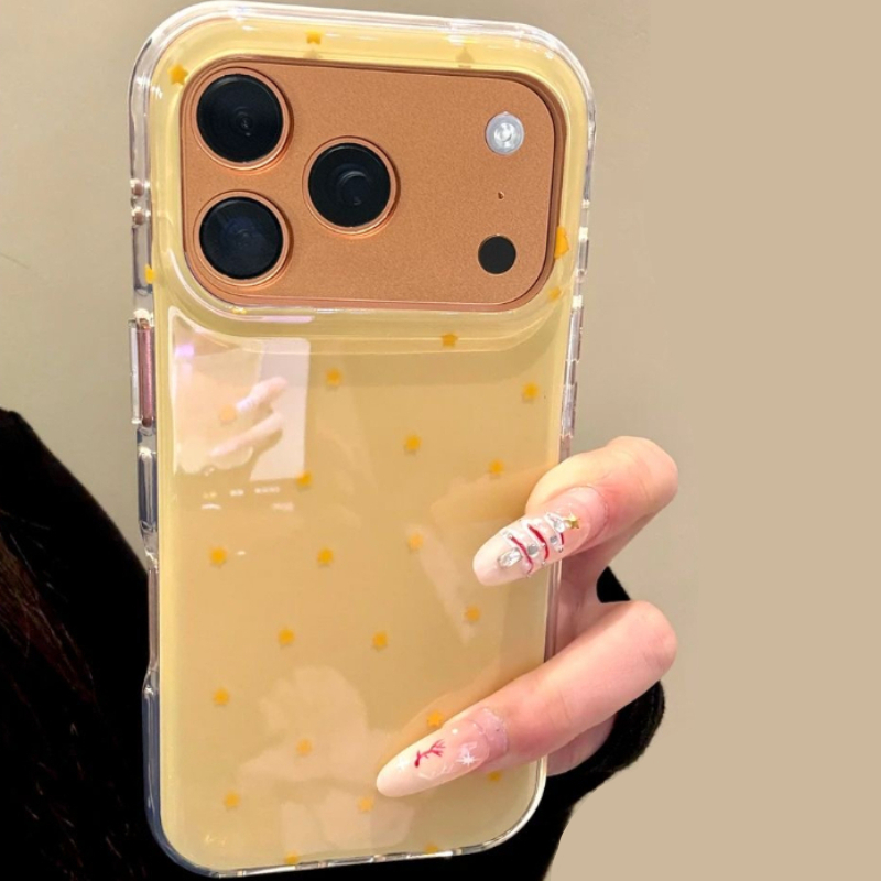 غطاء هاتف أنيق بنمط نجمة صفراء - مراجعة Phone Cases Yellow وسعره