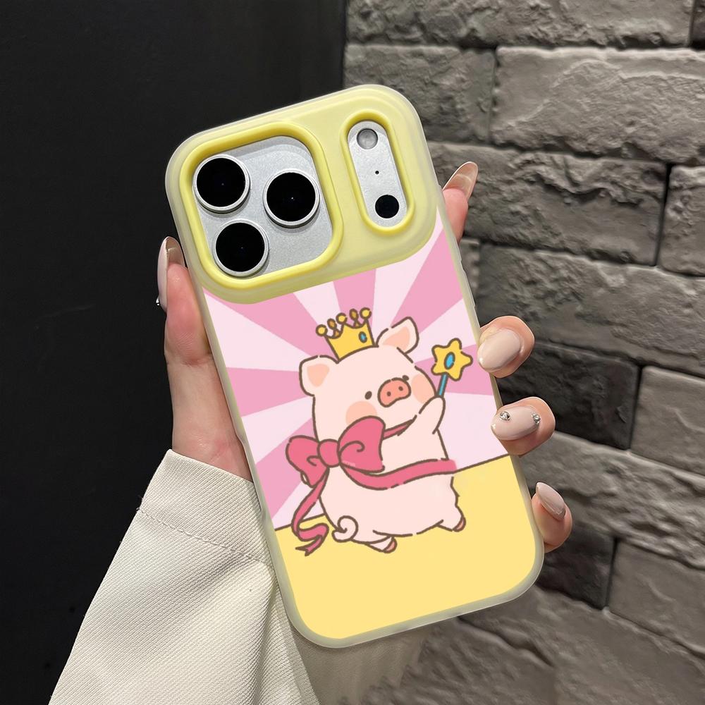 غطاء هاتف لولو الخنزير الشفاف  - مراجعة Phone Cases Yellow وسعره