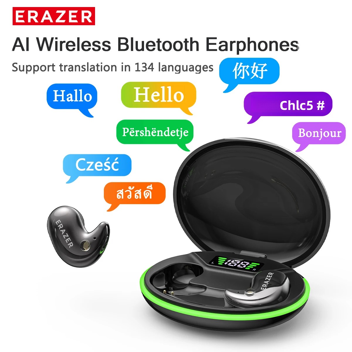 سماعات أذن بلوتوث EARZER XF58  - مراجعة Phone Cases Video وسعره