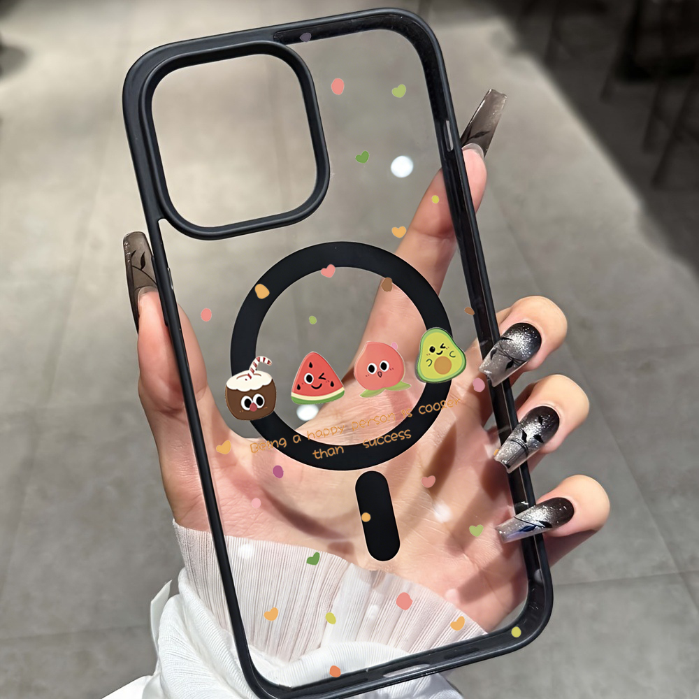 حافظة شفافة لفاكهة الكرز اللطي - مراجعة Phone Cases With Magsafe وسعره