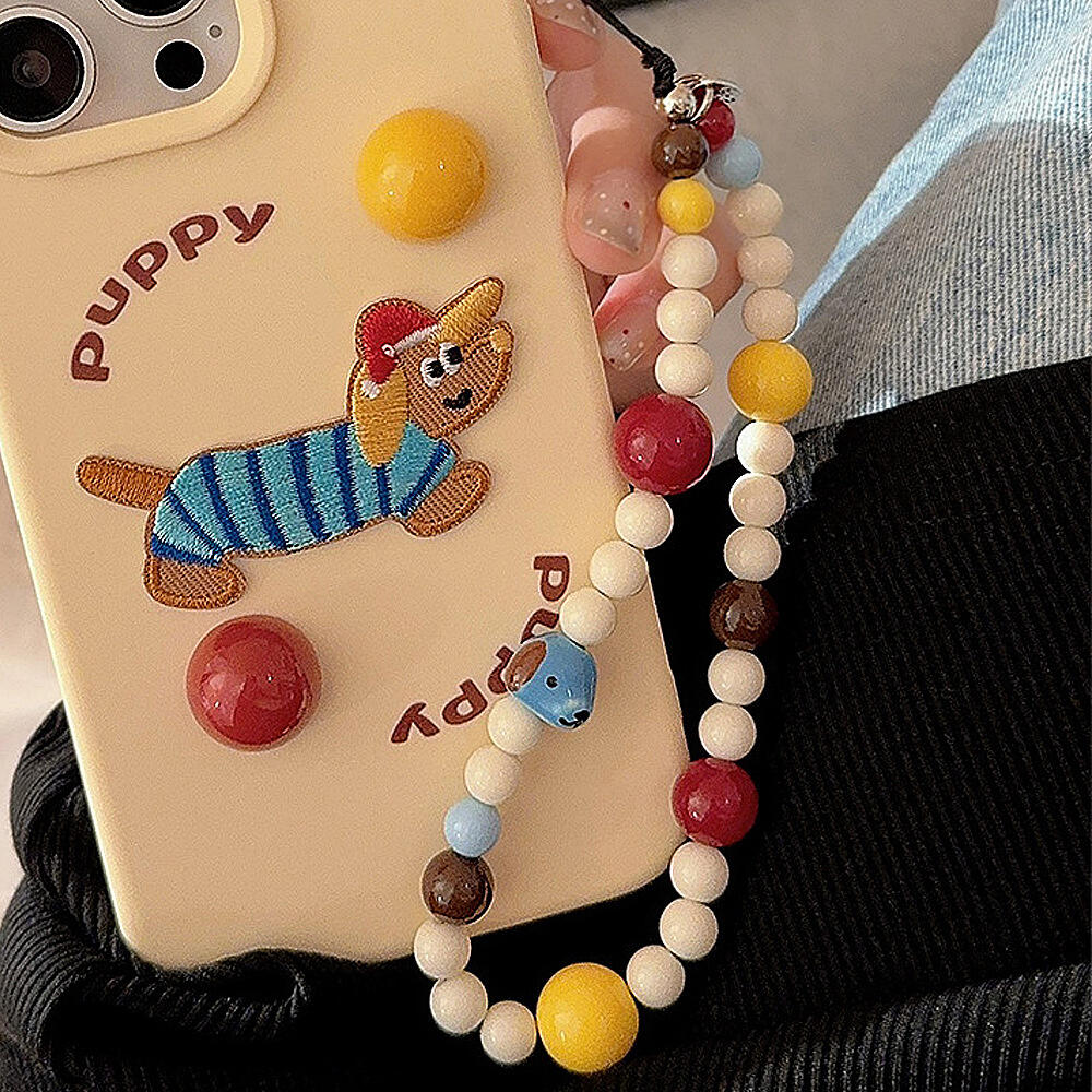 لطيف الكلب الدب الجبن قلادة سل - مراجعة Phone Cases For Boys وسعره