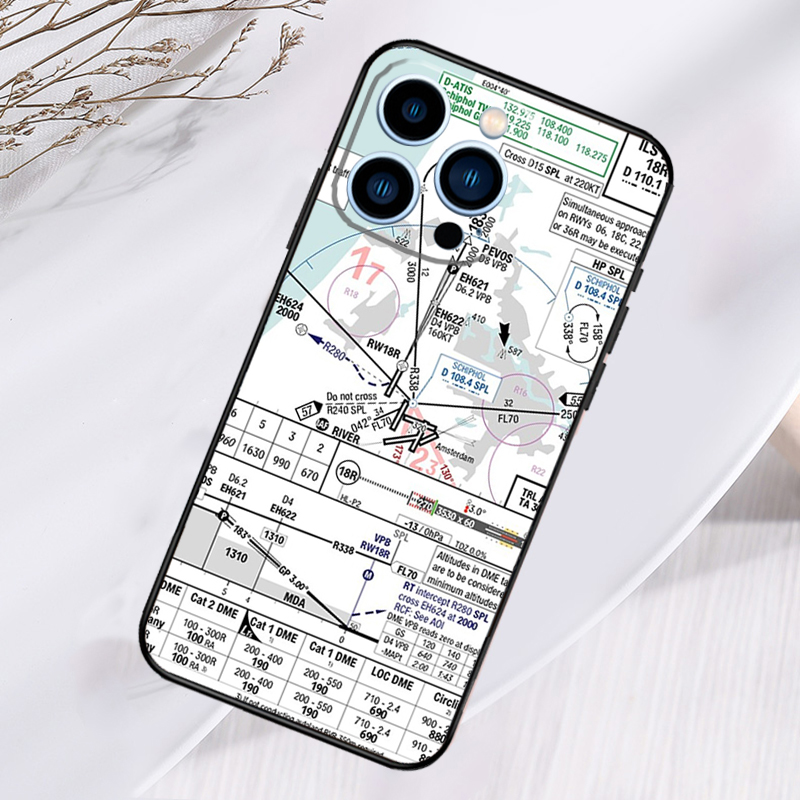 غطاء هاتف بتصميم خرائط الطيران - مراجعة Phone Cases Aviation وسعره