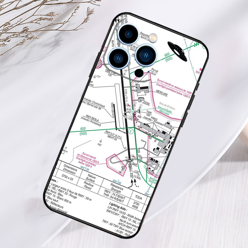غطاء هاتف بتصميم خرائط الطيران - مراجعة Phone Cases Aviation وسعره
