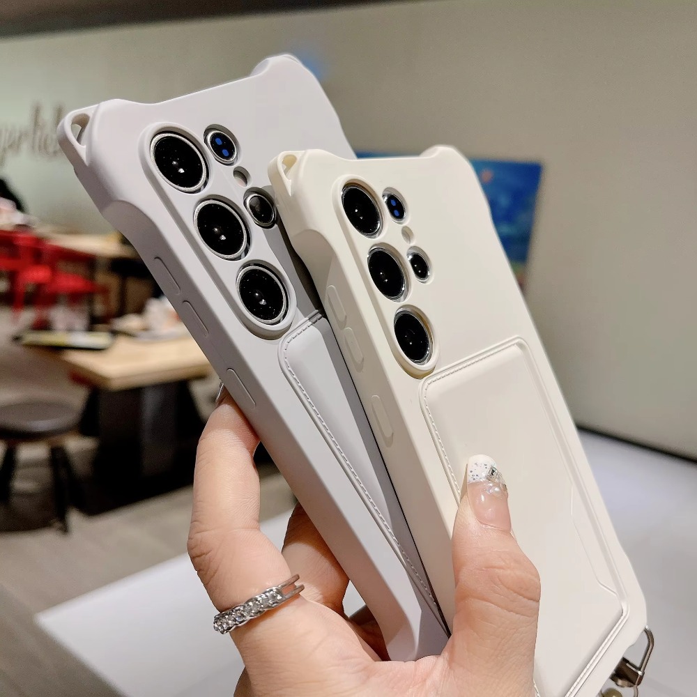 غطاء هاتف من السيليكون الناعم  - مراجعة Phone Cases With Card Holder وسعره