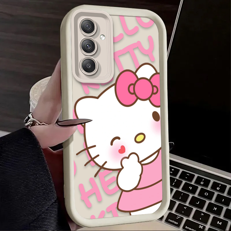 سانريو الوردي مرحبا كيتي الحال - مراجعة Phone Cases Samsung A14 وسعره