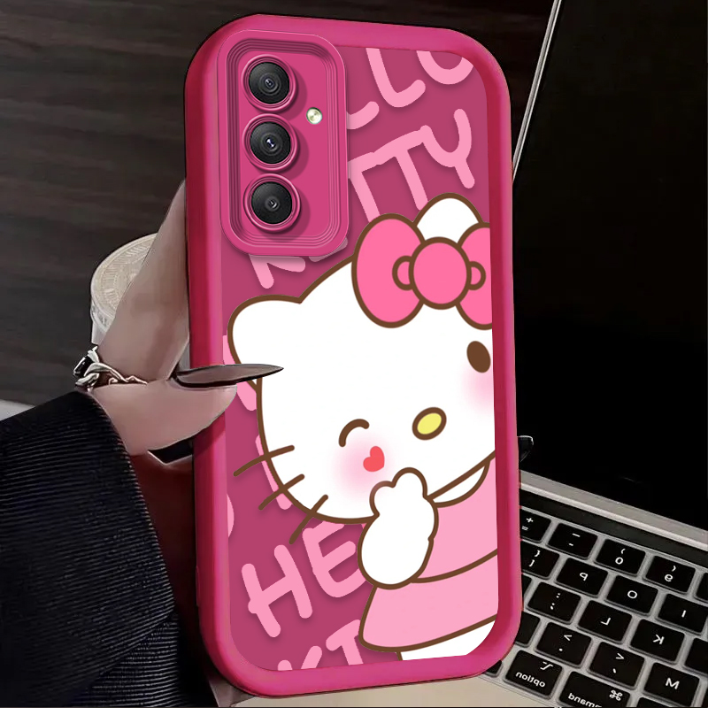 سانريو الوردي مرحبا كيتي الحال - مراجعة Phone Cases Samsung A14 وسعره