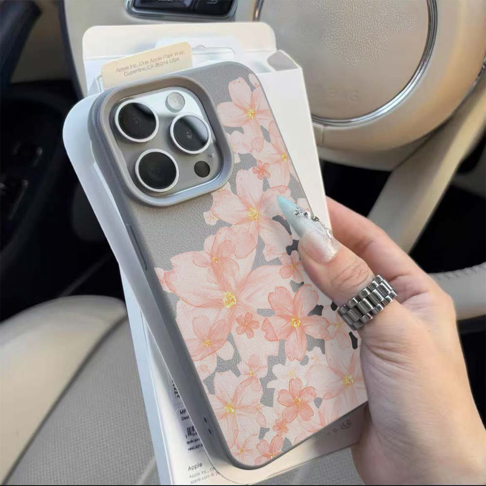 غطاء هاتف وردي بنقشة زهور السا - مراجعة Phone Cases Pink وسعره