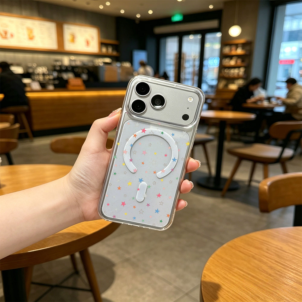 غطاء هاتف بنمط النجوم الصغيرة  - مراجعة Phone Cases With Magsafe وسعره