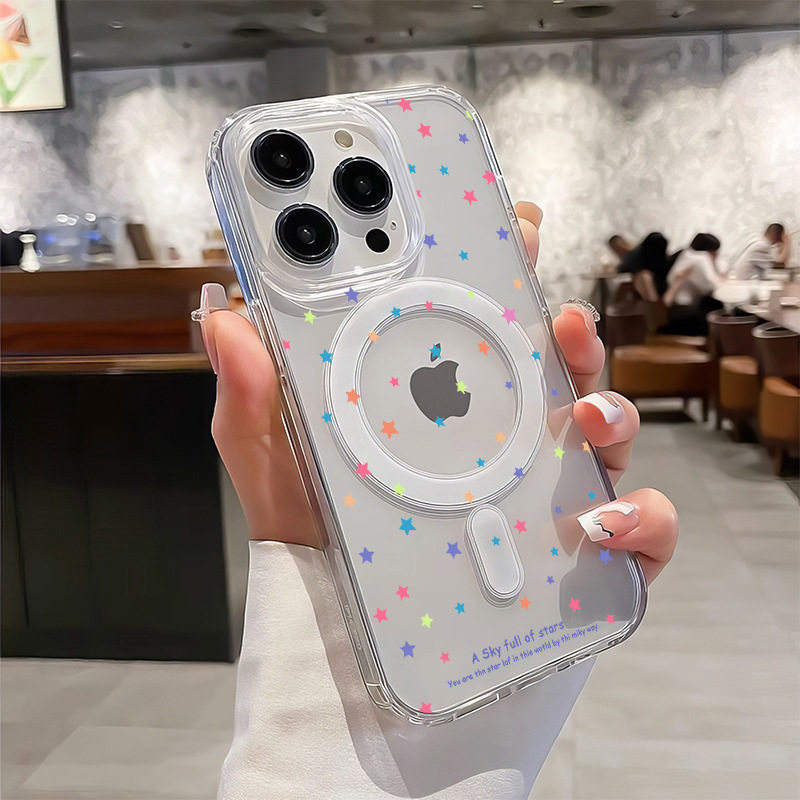 غطاء هاتف بنمط النجوم الصغيرة  - مراجعة Phone Cases With Magsafe وسعره