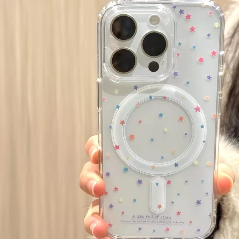 غطاء هاتف بنمط النجوم الصغيرة  - مراجعة Phone Cases With Magsafe وسعره