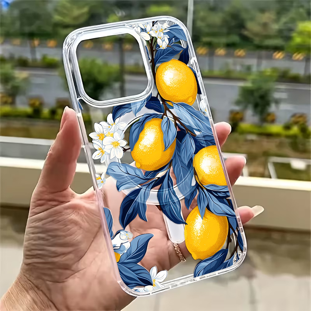 غطاء هاتف صيفي بتصميم الليمون  - مراجعة Phone Cases With Magsafe وسعره