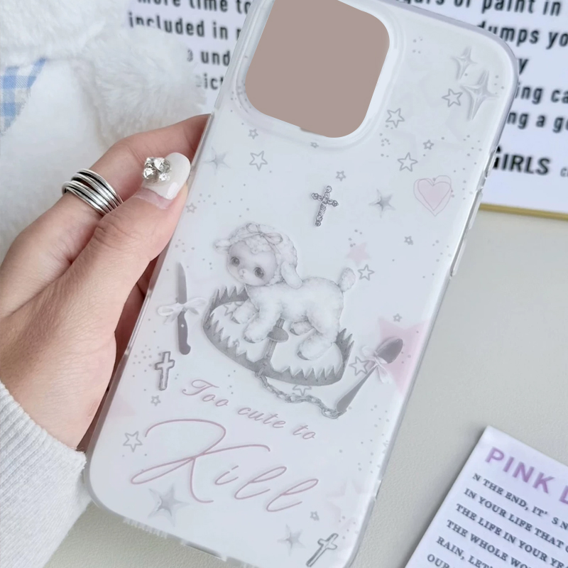 غطاء هاتف كوري Y2k بتصميم خروف - مراجعة Phone Cases Kawaii وسعره