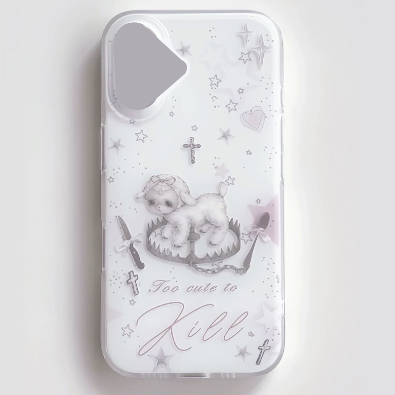 غطاء هاتف كوري Y2k بتصميم خروف - مراجعة Phone Cases Kawaii وسعره