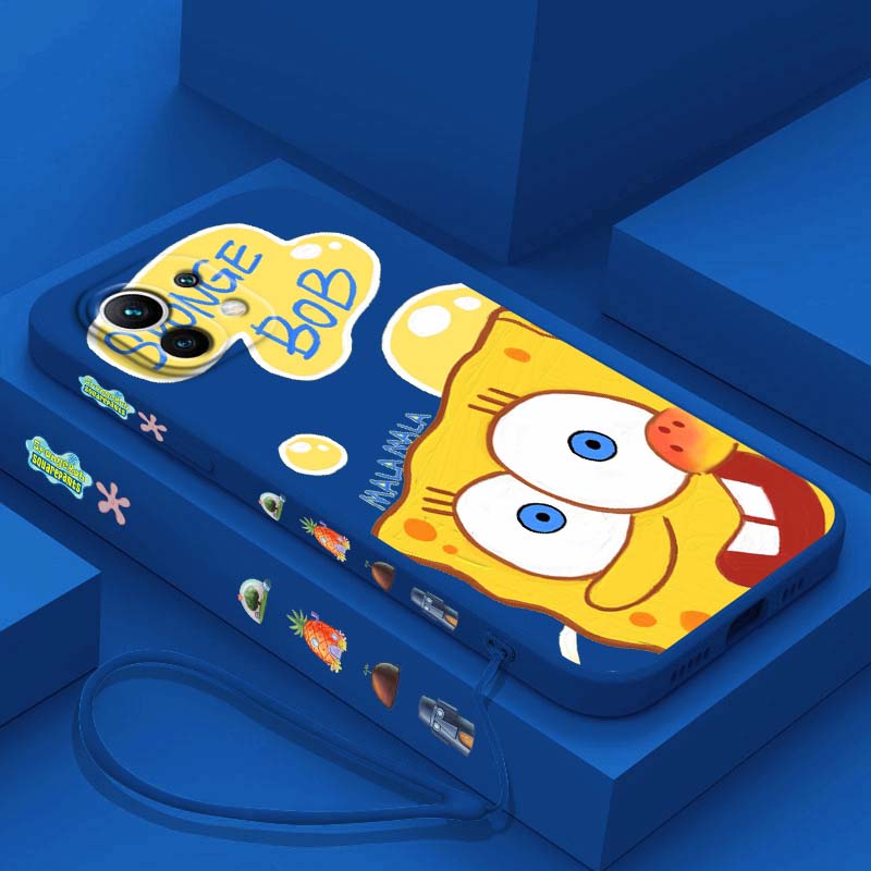 غطاء هاتف سائل بتصميم سبونج بو - مراجعة Phone Cases Xiaomi 15T وسعره