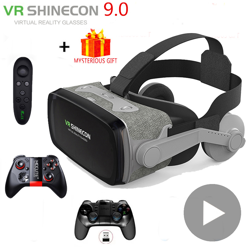 VR Shinecon Casque Viar نظارات - مراجعة Phone Cases Video وسعره
