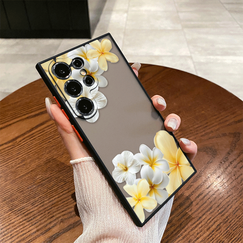 غطاء هاتف مطبوع بزهور صفراء صي - مراجعة Phone Cases Yellow وسعره