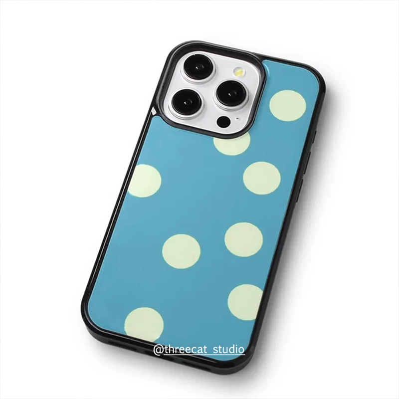 جراب هاتف بنقاط كبيرة باللون ا - مراجعة Phone Cases Yellow وسعره